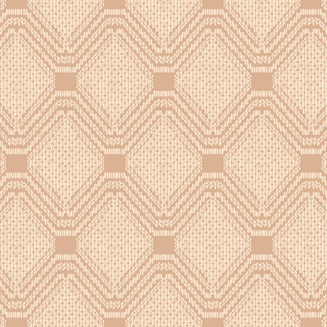 Boho Geometric Neutral Wallpaper - Textured Sand Pattern