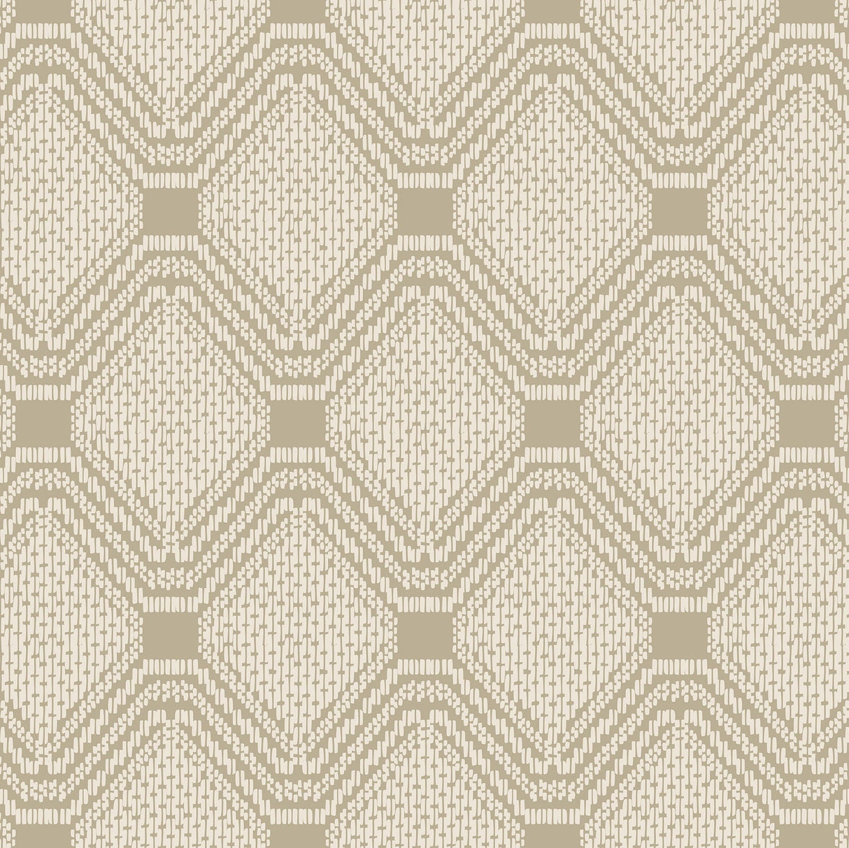 Boho Geometric Neutral Wallpaper - Textured Sand Pattern