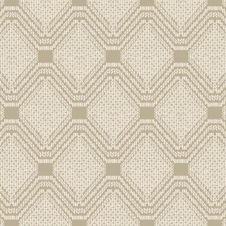 Boho Geometric Neutral Wallpaper - Textured Sand Pattern
