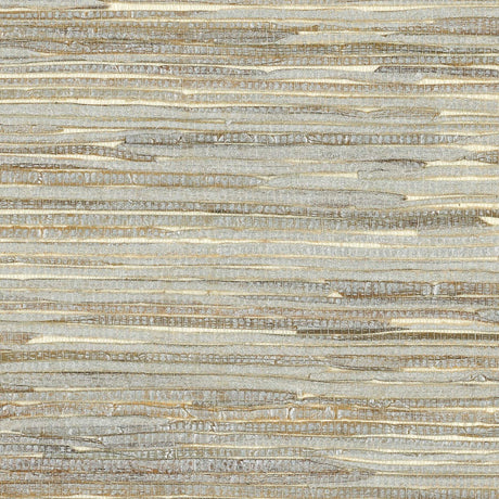Textured wallpaper with horizontal stripes in neutral colors