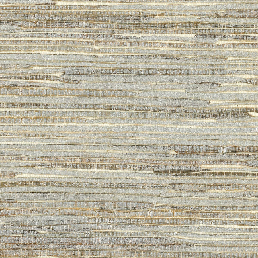 Textured wallpaper with horizontal stripes in neutral colors