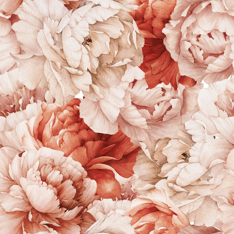 Peony Flower Wallpaper Removable Wallpaper EazzyWalls 