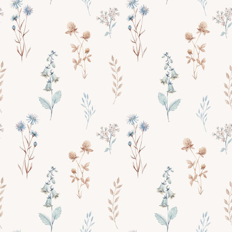 Watercolor Flowers Wallpaper Removable Wallpaper EazzyWalls