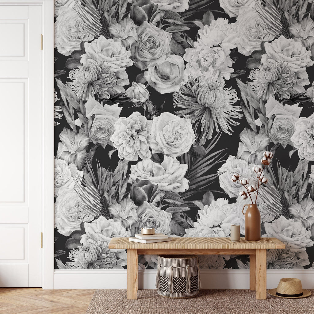 Gothic Flower Wallpaper image 1