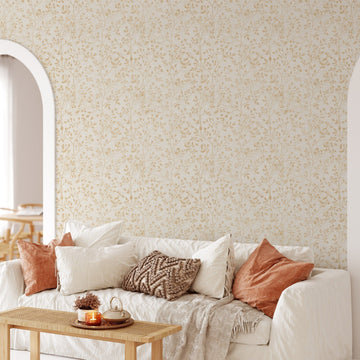 Boho Florals Peel and Stick Removable Wallpaper | Love vs. Design