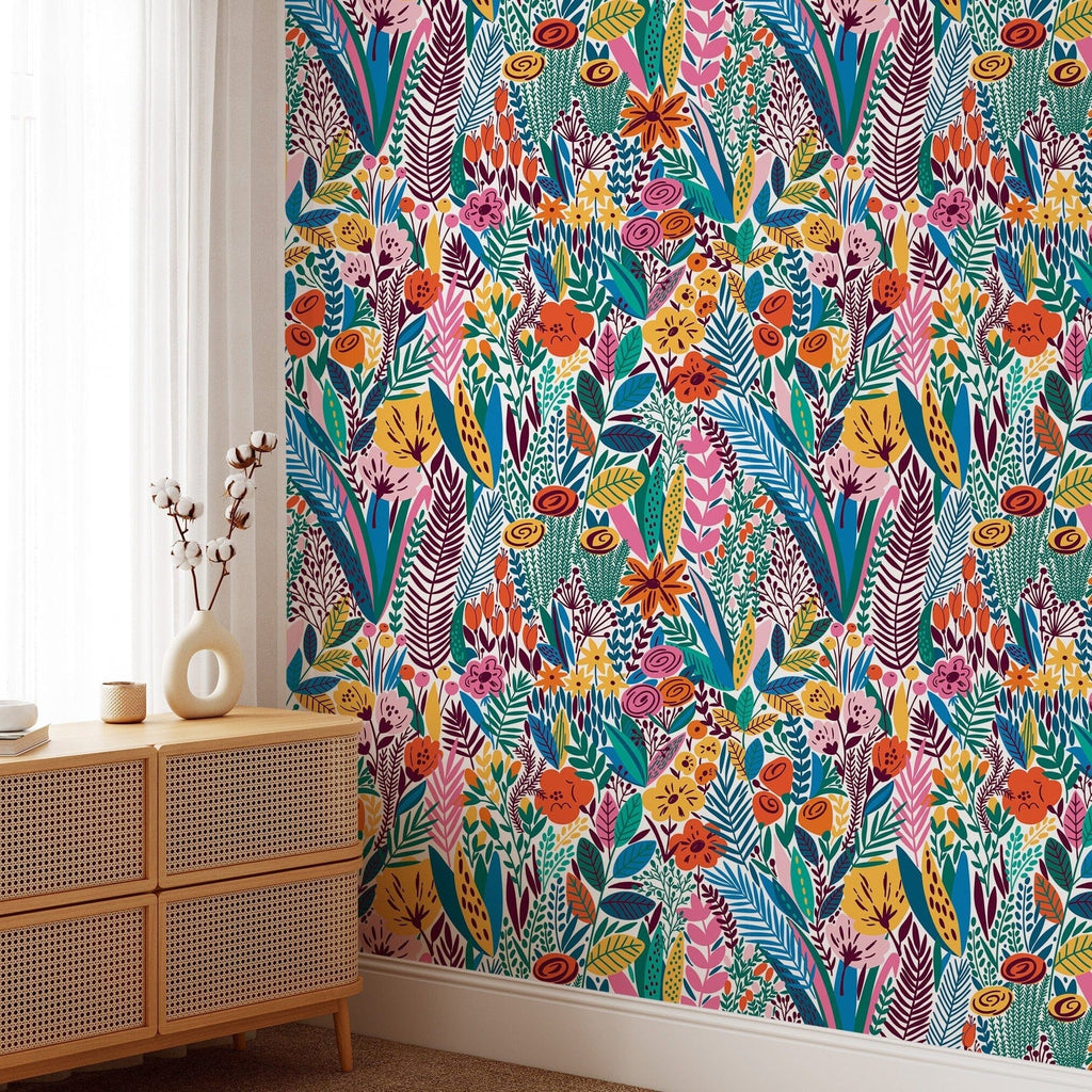 Colorful Scandinavian Wallpaper image 2