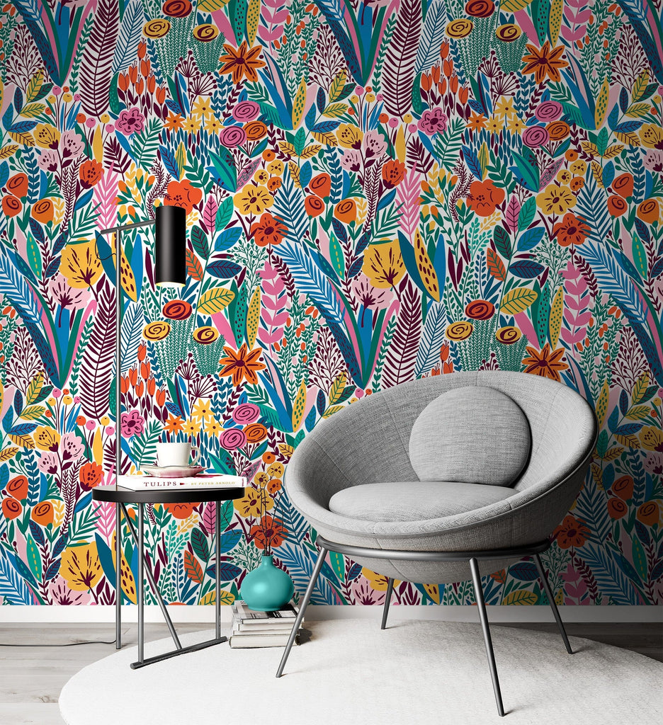 Colorful Scandinavian Wallpaper image 4