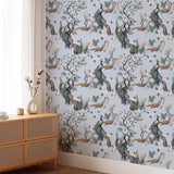 Birds Wall Art Peel and stick Wallpaper EazzyWalls 