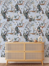 Birds Wall Art Peel and stick Wallpaper EazzyWalls 