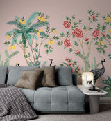 Japanese Chinoiserie Wallpaper Removable Wallpaper EazzyWalls 