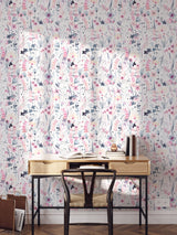 Wildflower Wallpaper Removable Peel and Stick Wallpaper EazzyWalls 