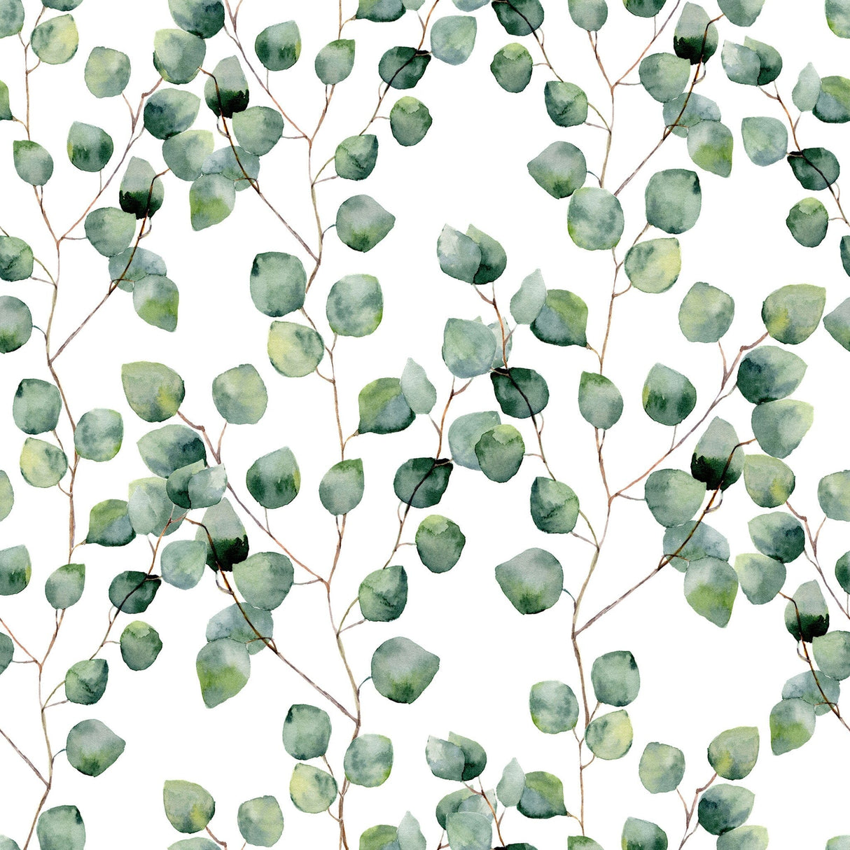 Eucalyptus Wallpaper - Removable Wallpaper - Self Adhesive Wall Paper image 2