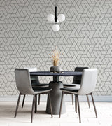 Geometric Pattern Minimalist Background Wallpaper Removable Wallpaper EazzyWalls 