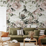 Watercolor Peony Bestselling Wallpaper Peel and Stick Removable Wallpaper EazzyWalls 