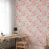 Pink Boho Wallpaper Removable Wallpaper EazzyWalls  image 1