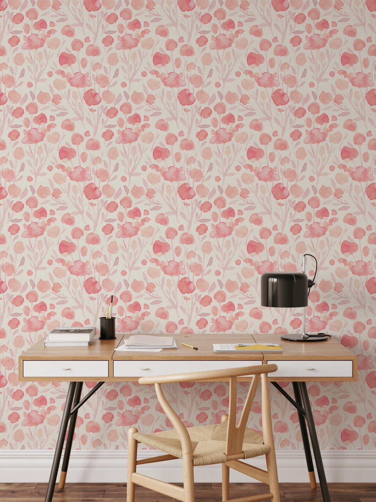 Pink Boho Wallpaper Removable Wallpaper EazzyWalls  image 4