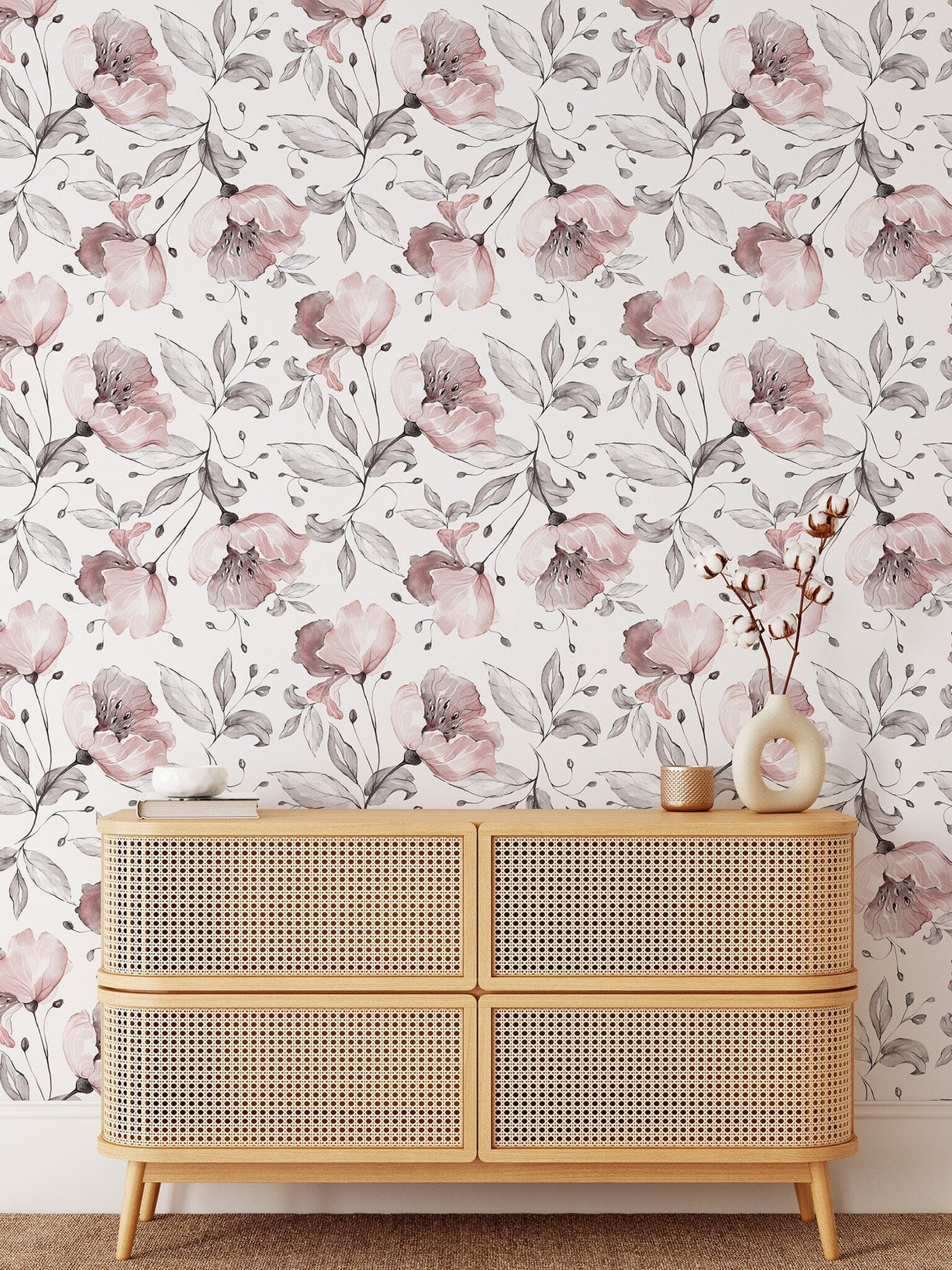 Vintage Flowers Wallpaper image 5
