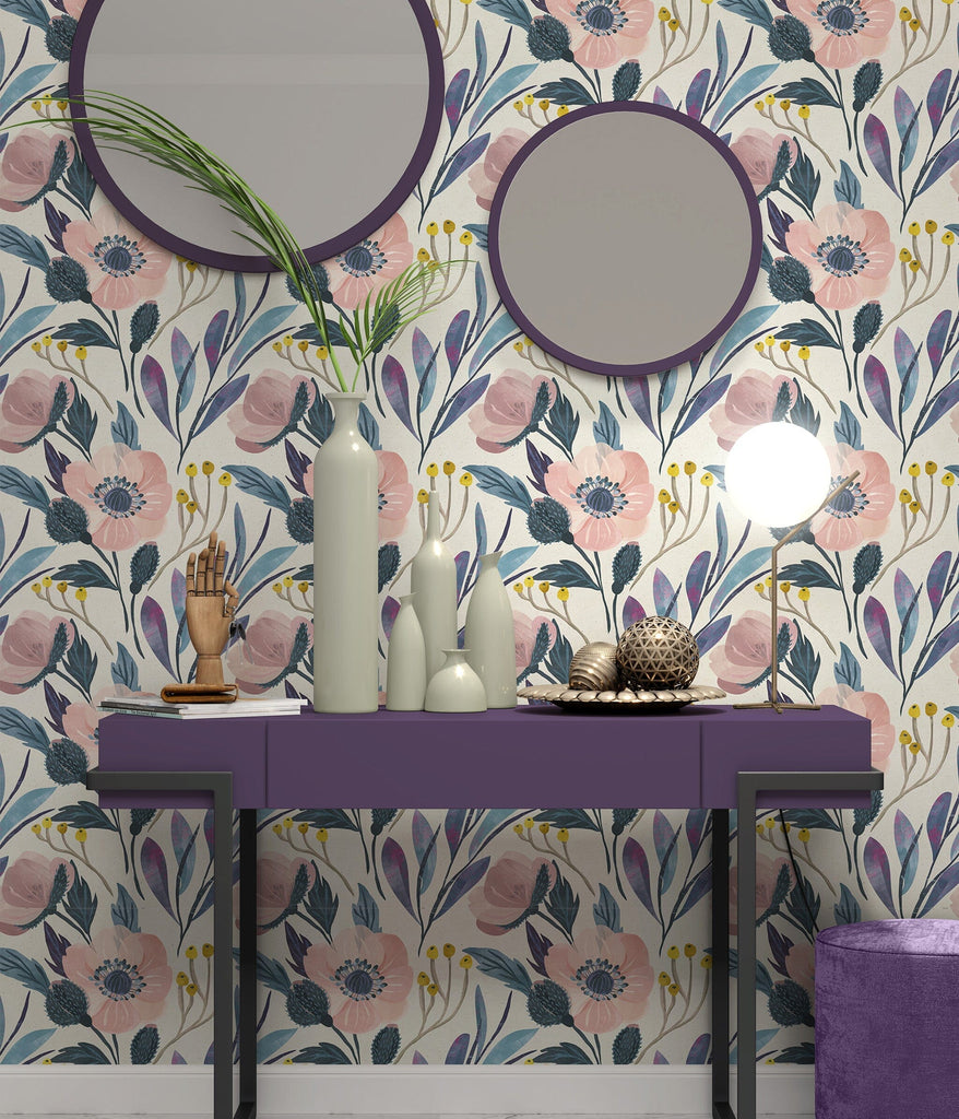 Purple Daisy Wallpaper image 8