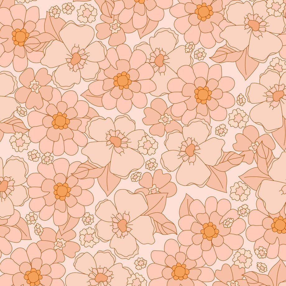 Retro Flower Wallpaper – EazzyWalls