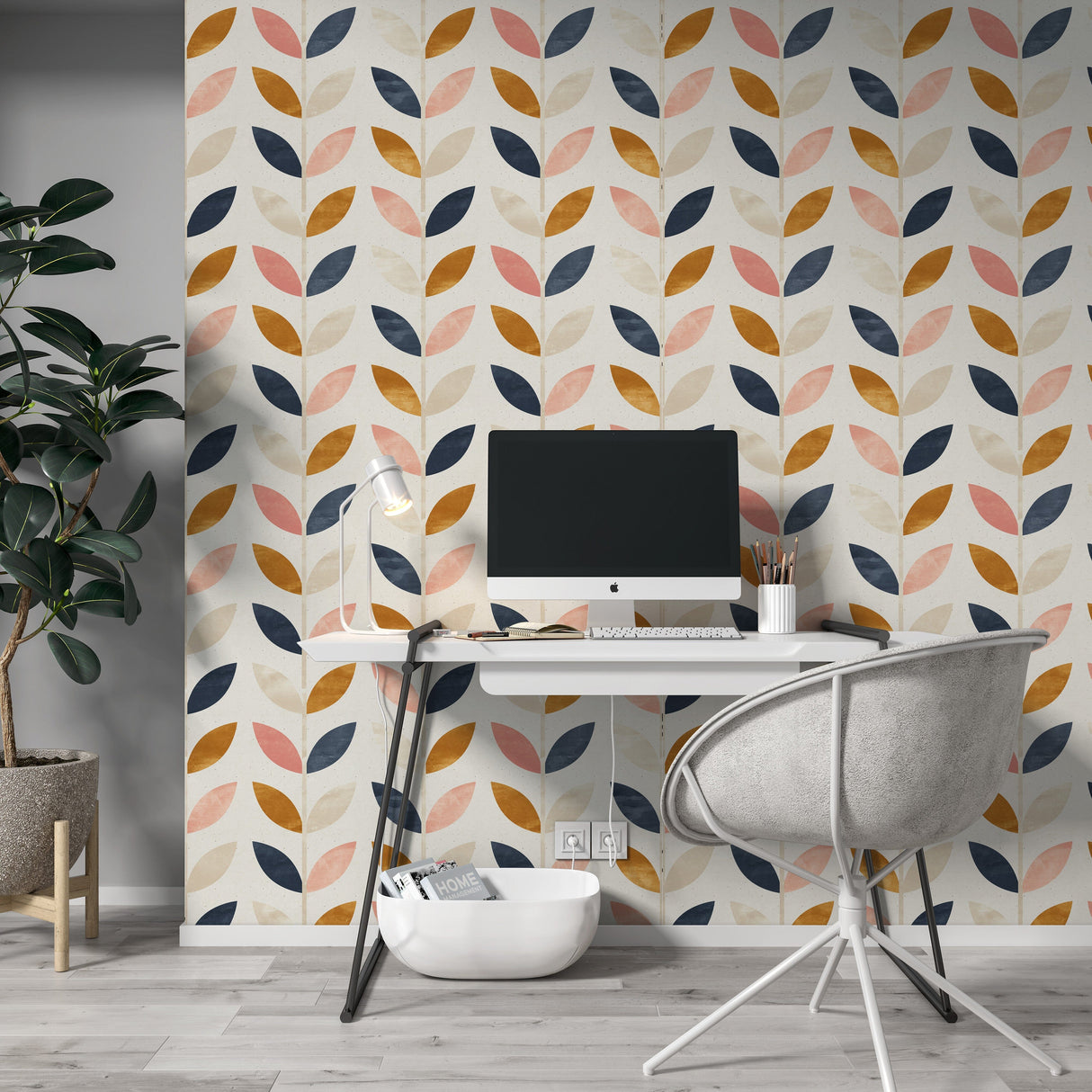 Geometric Wallpaper Removable Wallpaper EazzyWalls 