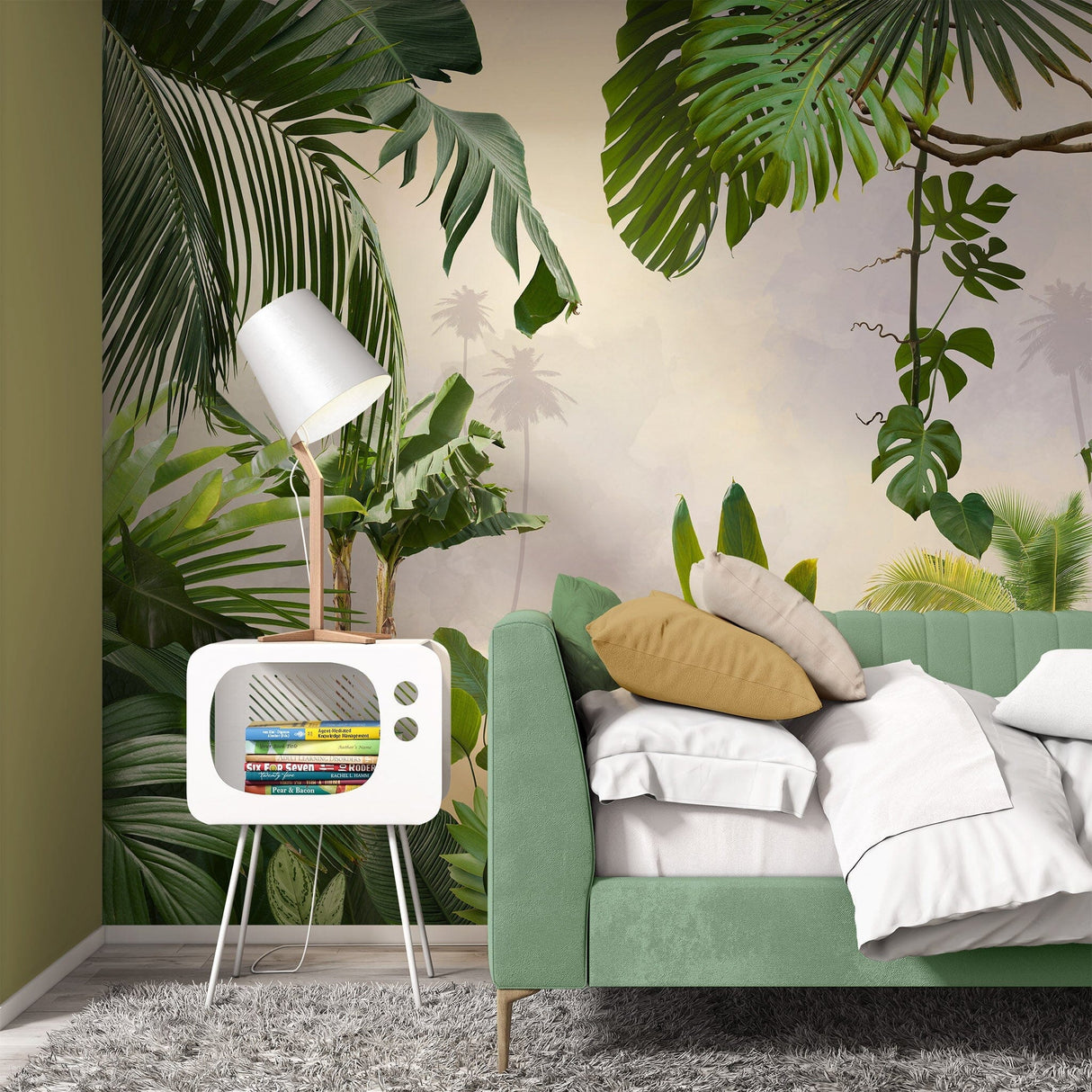 Rainforest Wall Mural - Mangrove Forest Wallpaper EazzyWalls