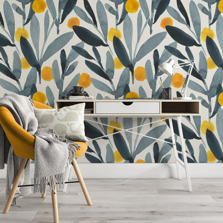 Peach Tree Wallpaper Removable Wallpaper EazzyWalls 