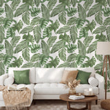 Large Print Tropical Wallpaper Removable Wallpaper EazzyWalls 