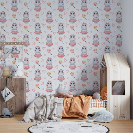 Animal prints for nursery Peel and stick Wallpaper EazzyWalls 